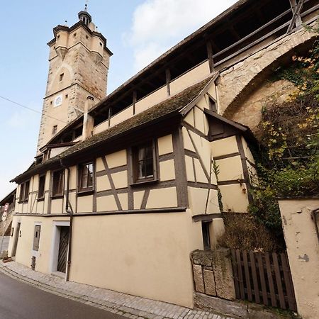 Naechtigen An Der Stadtmauer Apartment Rothenburg ob der Tauber Exterior photo