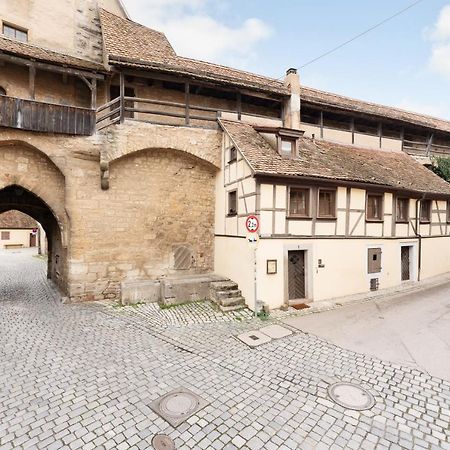 Naechtigen An Der Stadtmauer Apartment Rothenburg ob der Tauber Exterior photo