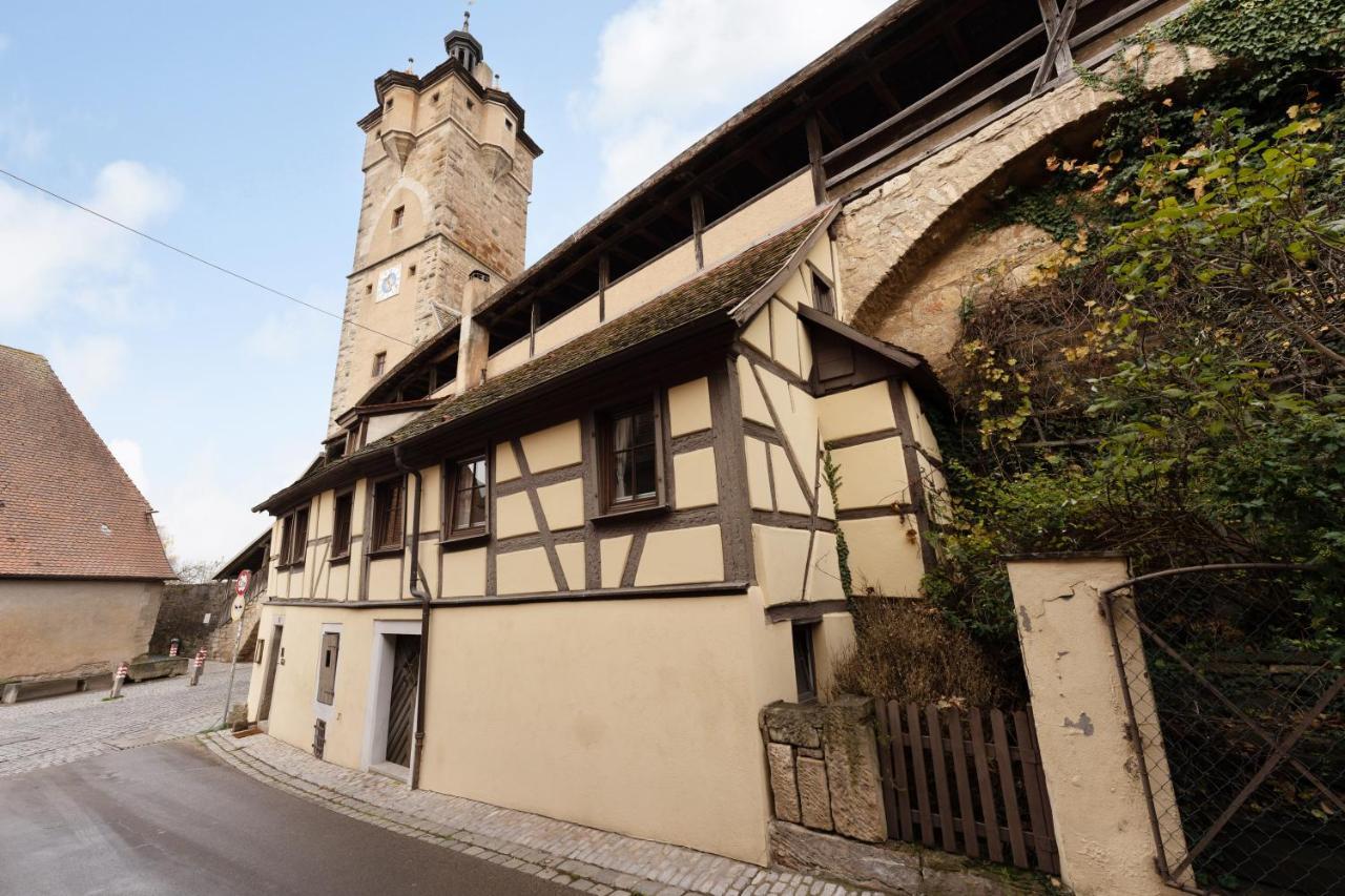 Naechtigen An Der Stadtmauer Apartment Rothenburg ob der Tauber Exterior photo