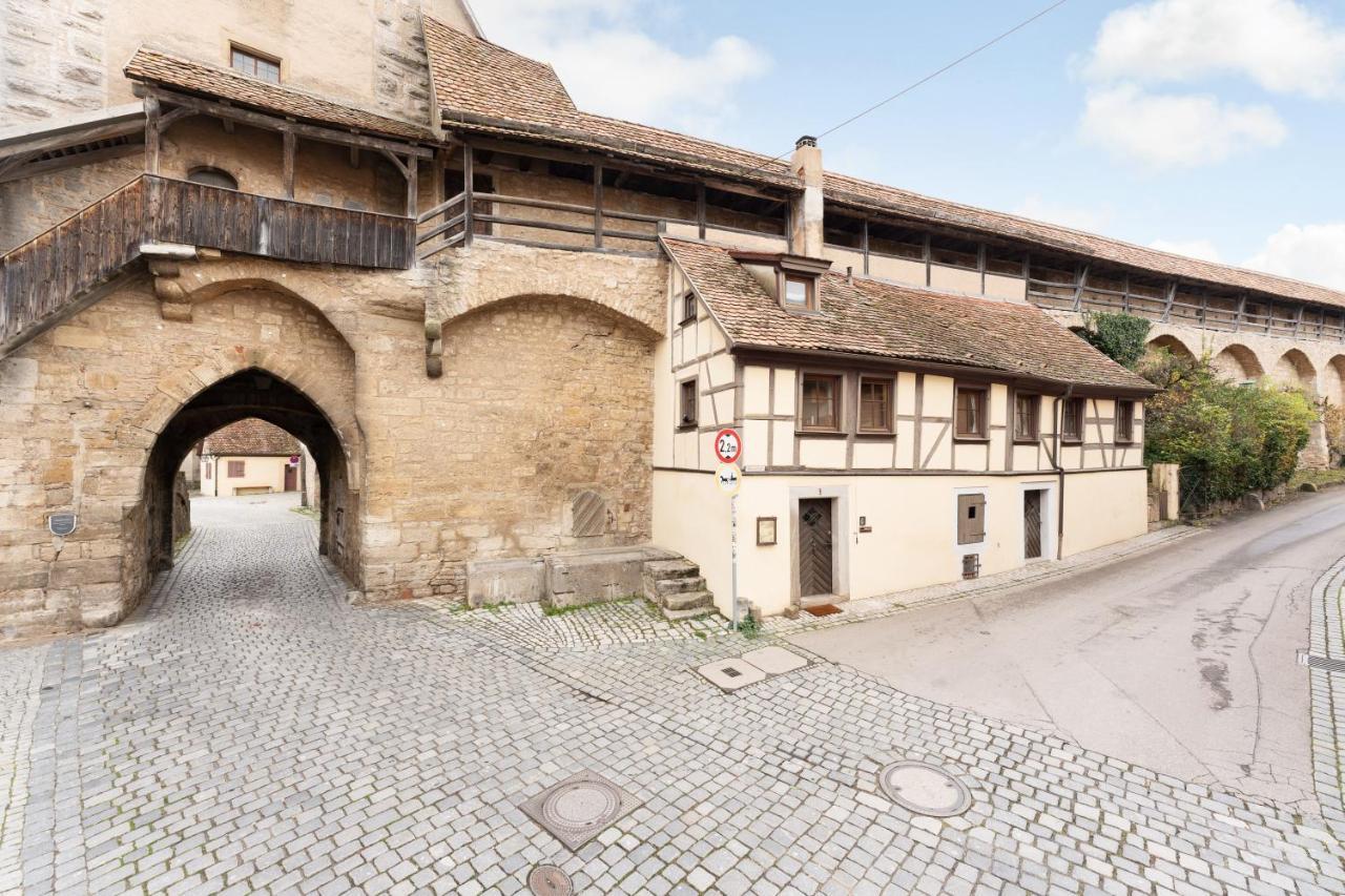 Naechtigen An Der Stadtmauer Apartment Rothenburg ob der Tauber Exterior photo